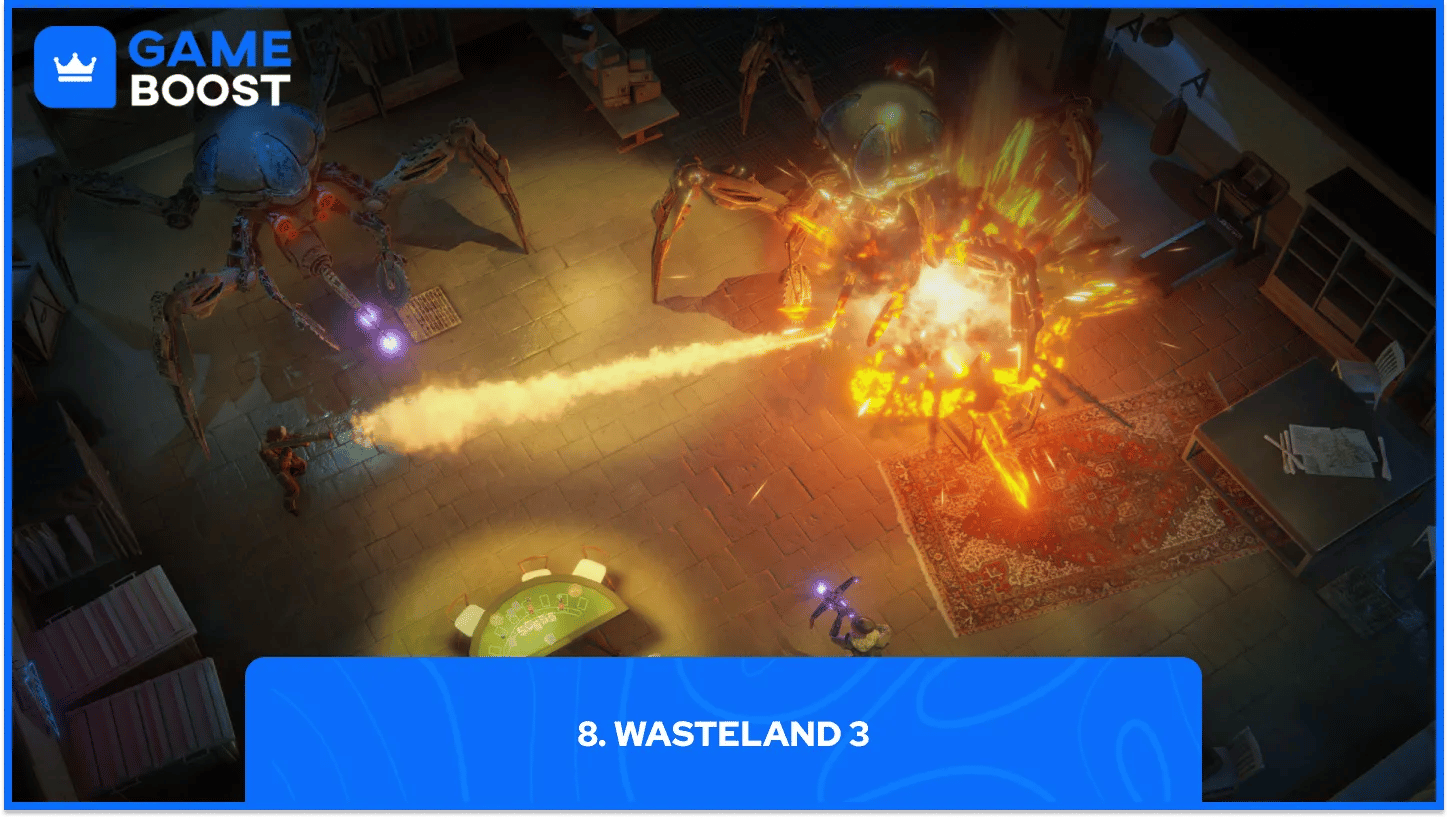 Wasteland 3 геймплей
