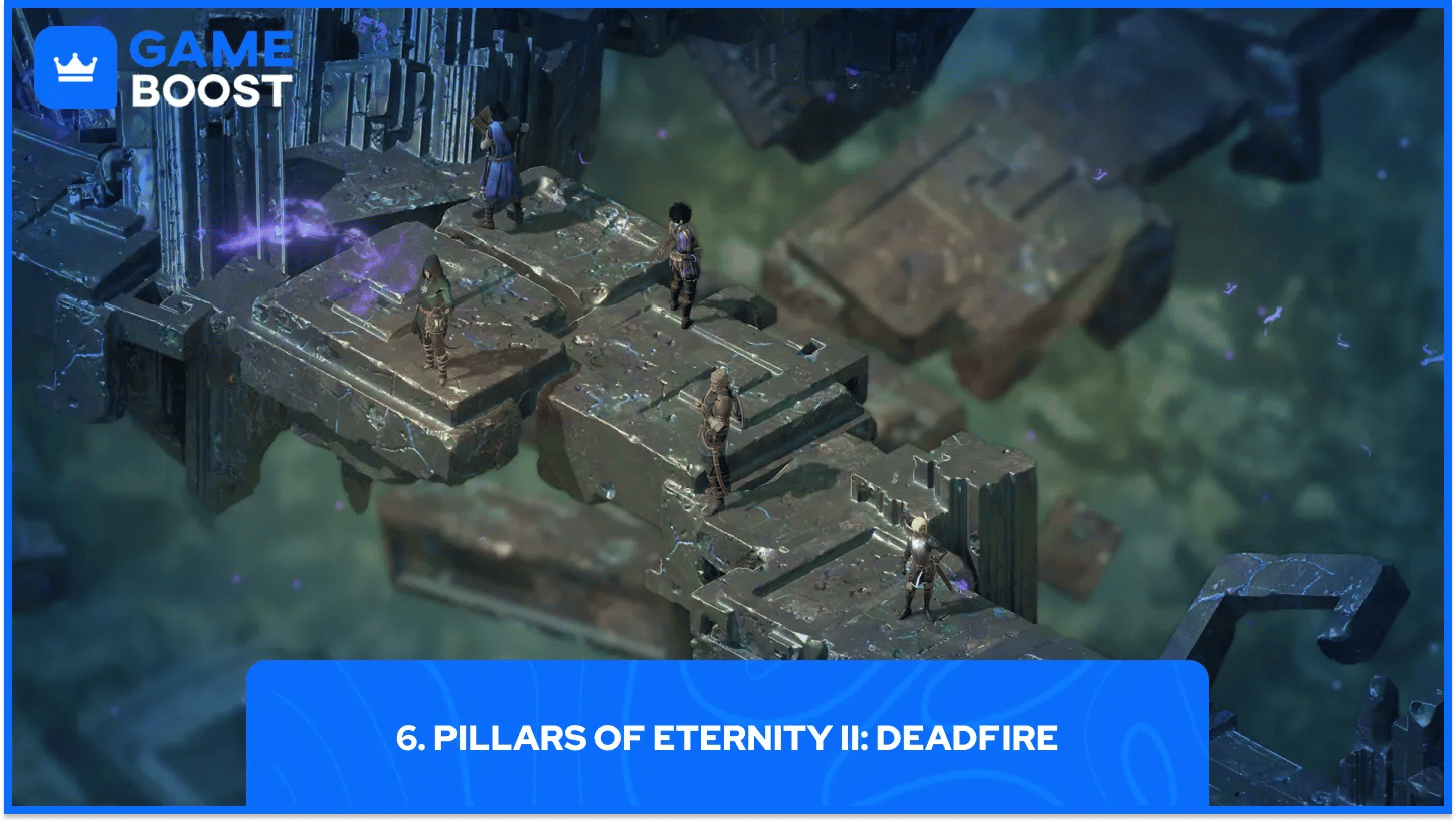 Pillars of Eternity II: Deadfire геймплей