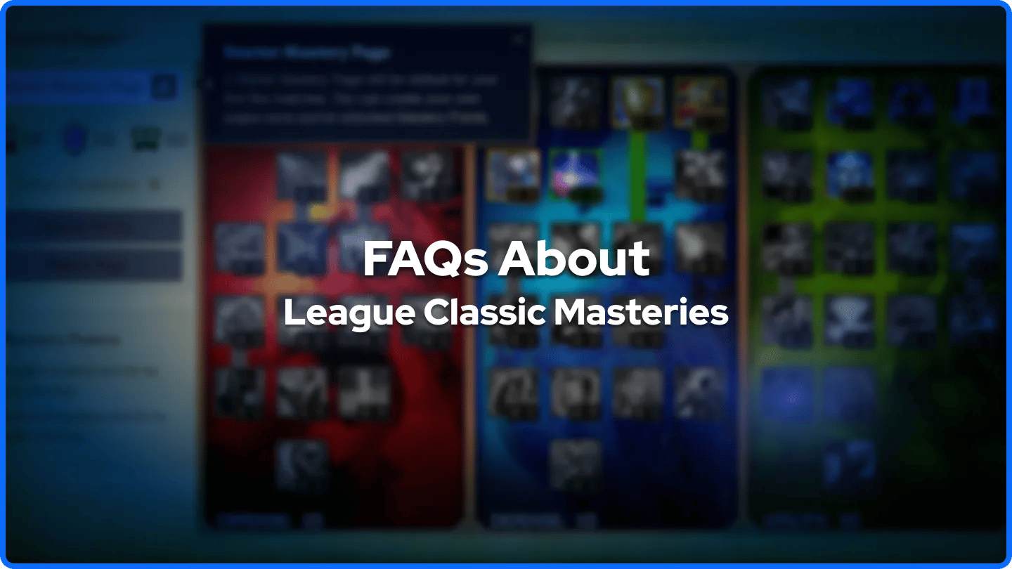 Maîtrises classiques de League