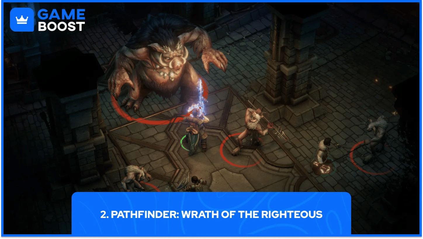 Pathfinder: Wrath of the Righteous геймплей
