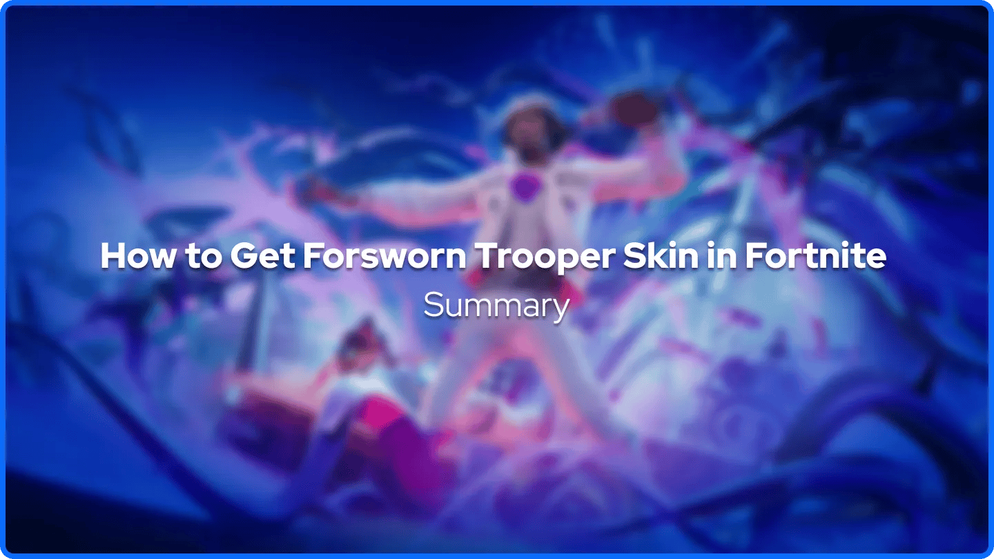 Forsworn Trooper Skin in Fortnite Summary