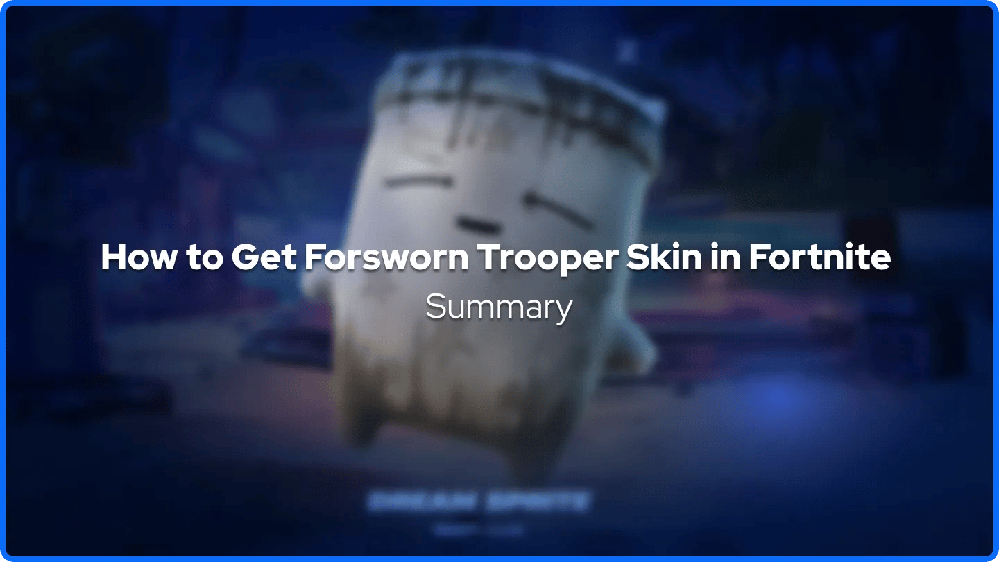 Ръководство за овладяване на Sprite в Fortnite