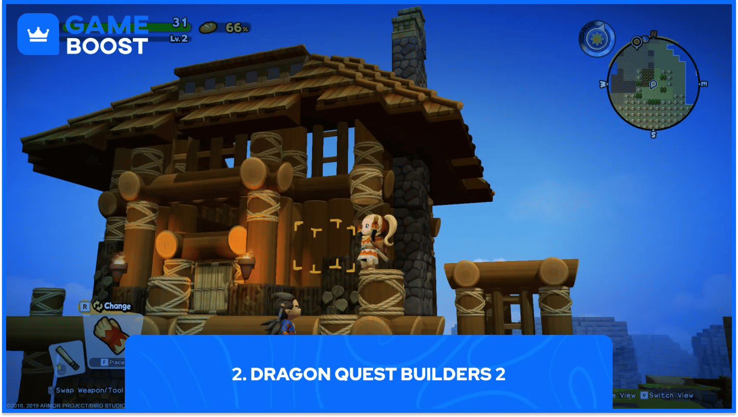 dragon quest builders 2 gameplay