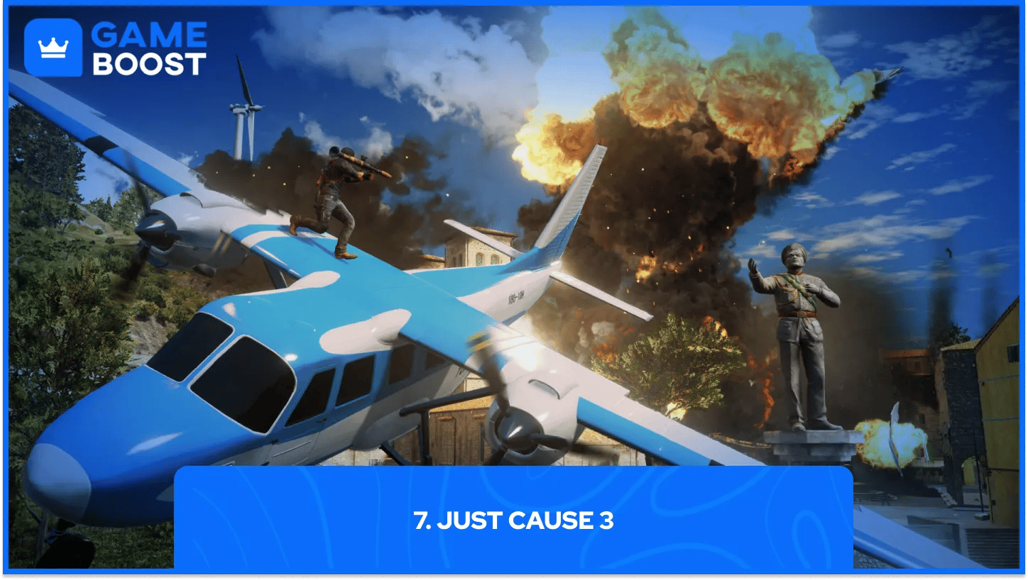 just cause 3 oyun içi görüntü