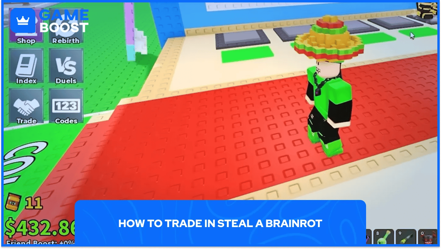 Търговия в Steal a Brainrot