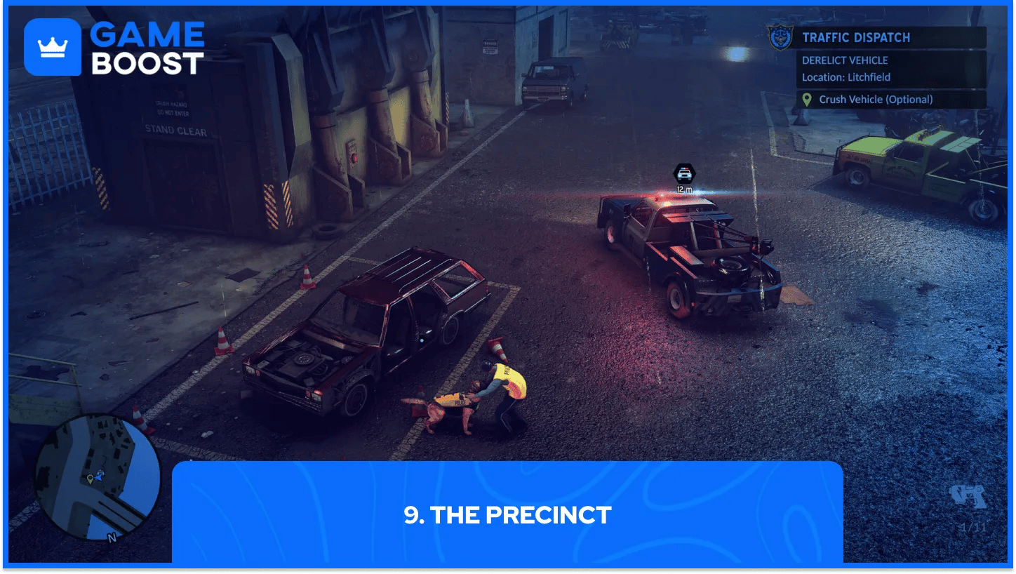 the precinct oyun içi görüntü