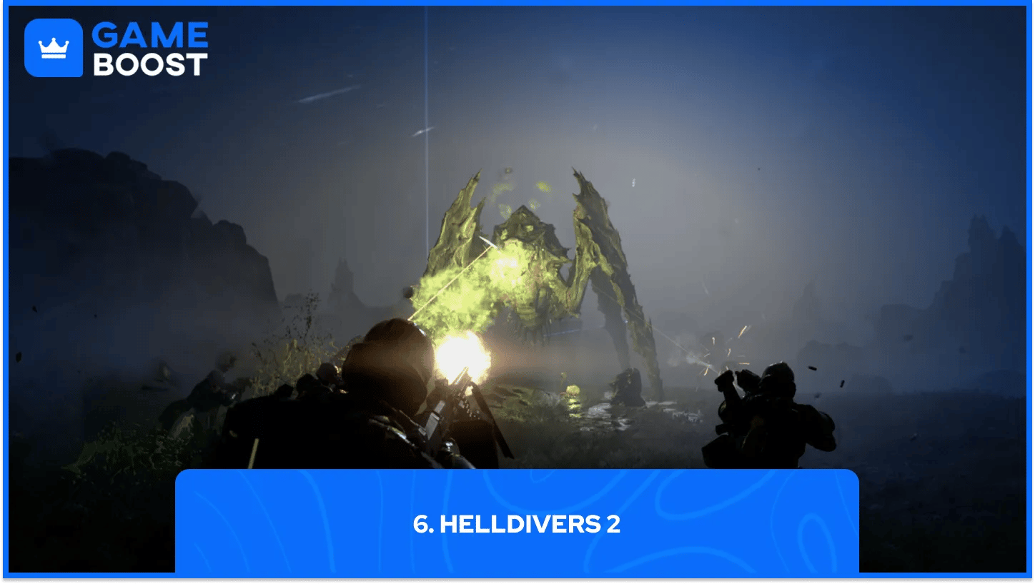 helldivers 2 gameplay
