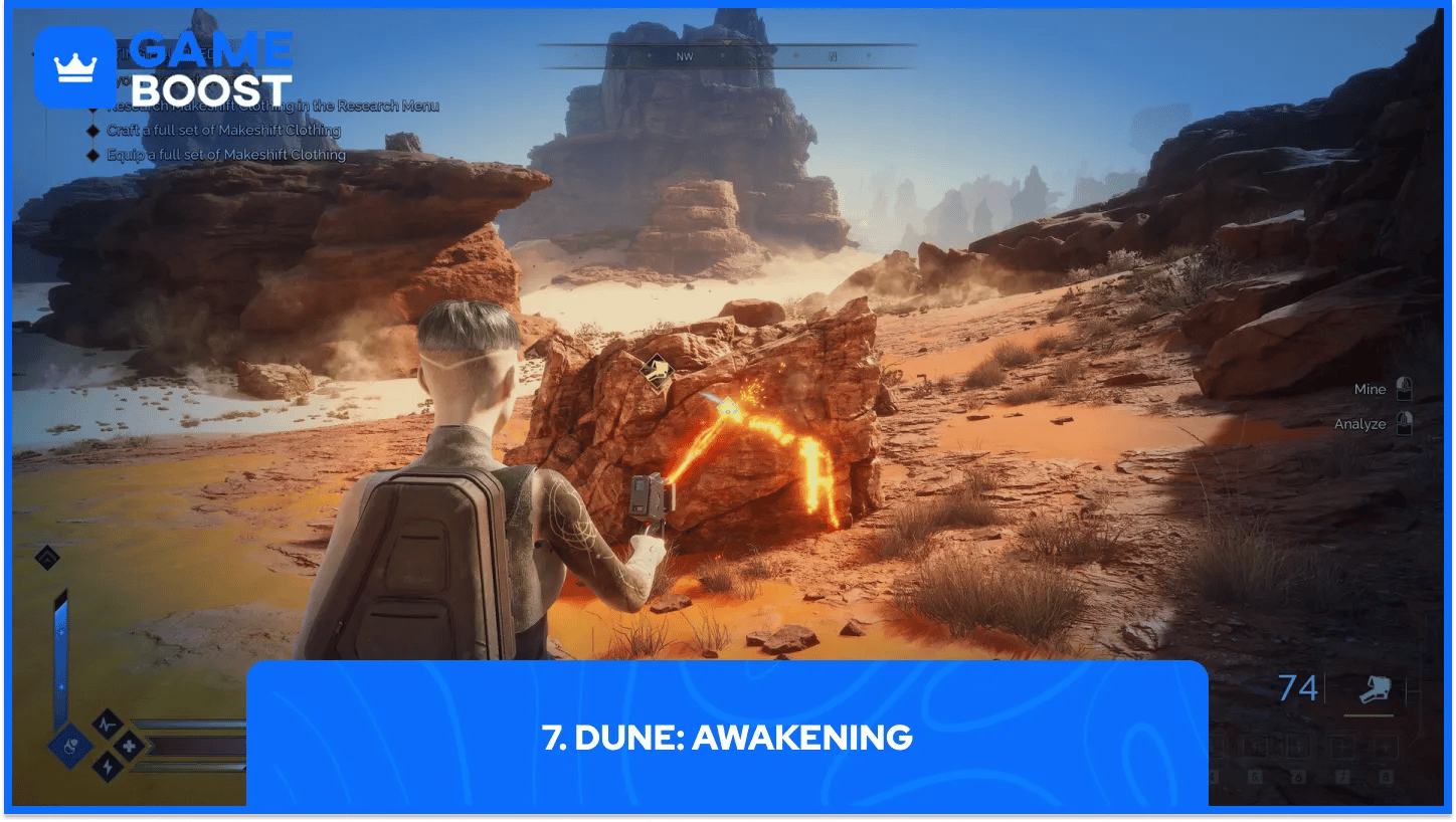 dune: awakening gameplay