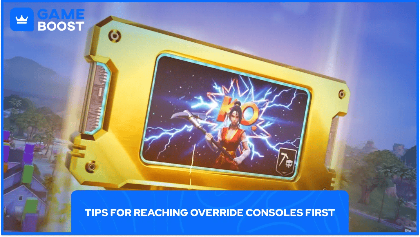 Конзола за Override на Power Pickaxe
