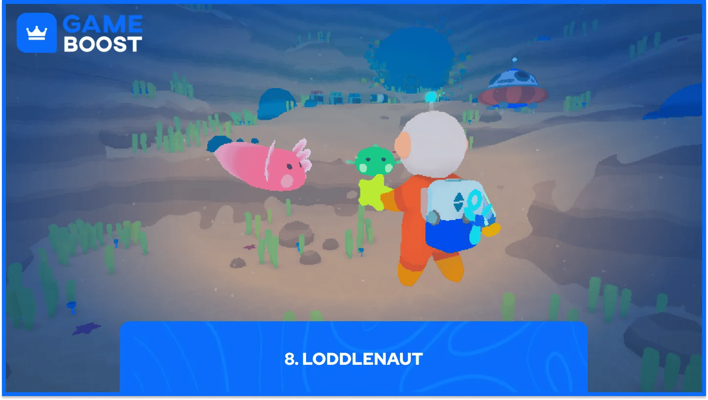 gameplay di loddlenaut