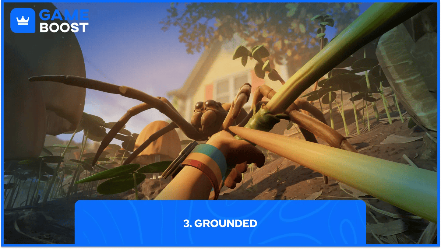 gameplay di grounded