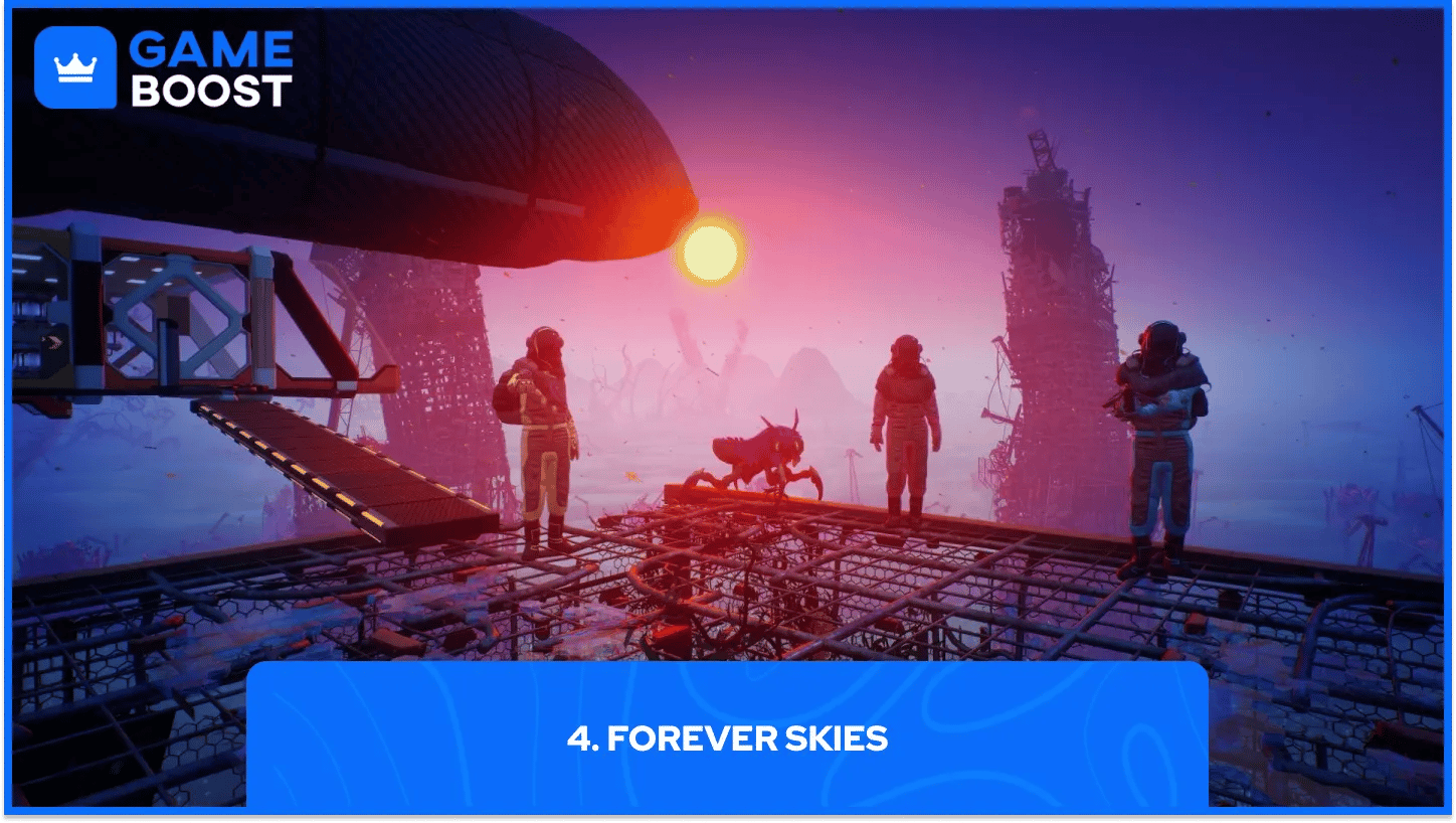 gameplay di forever skies