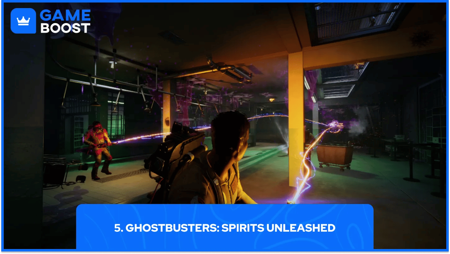 il gameplay di ghostbusters: spirits unleashed