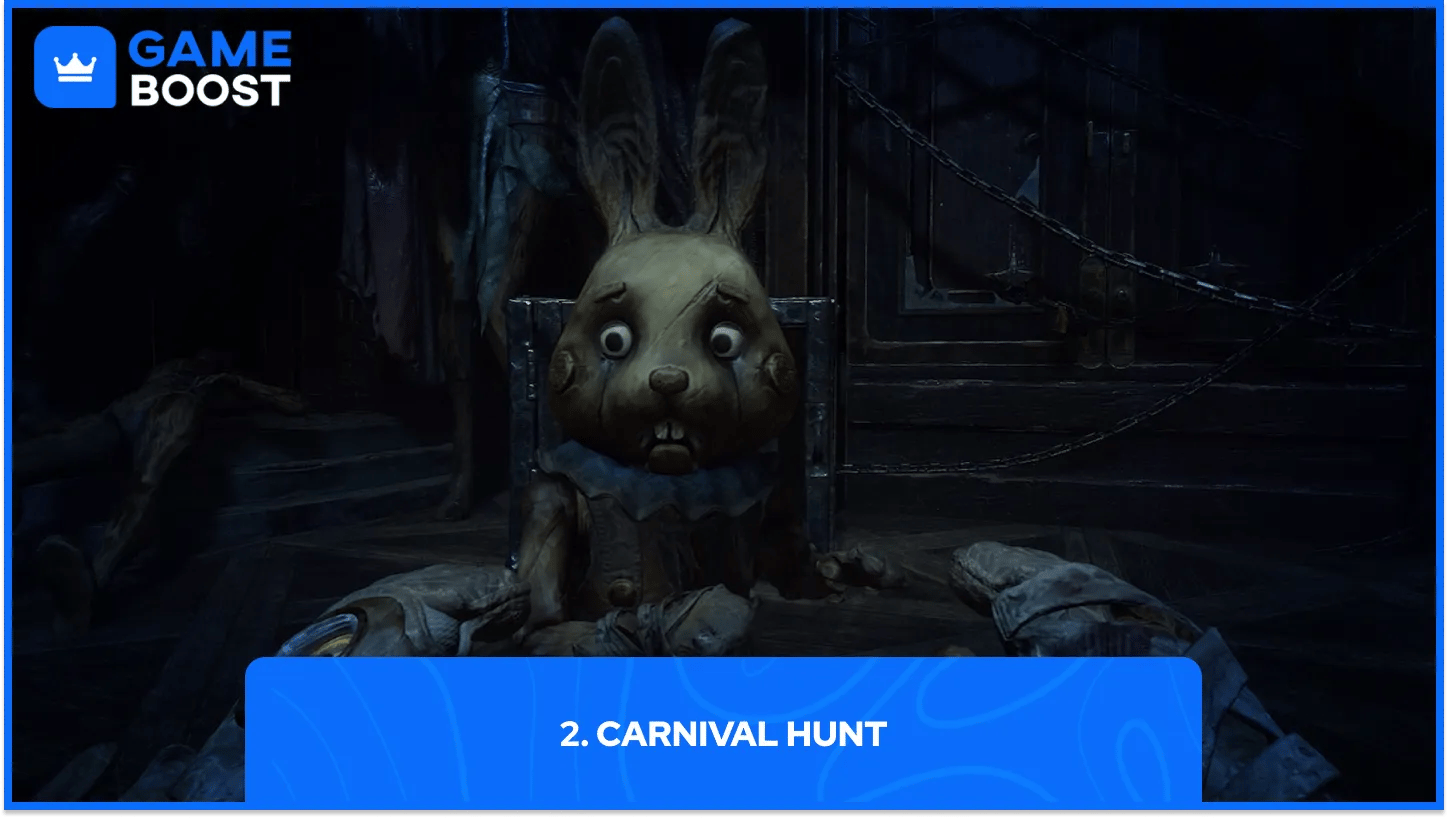 il gameplay di carnival hunt