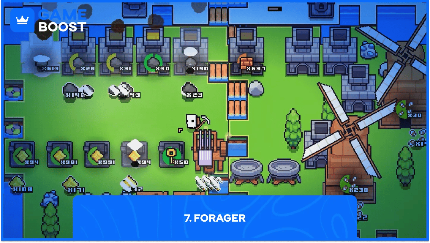 gioco di forager
