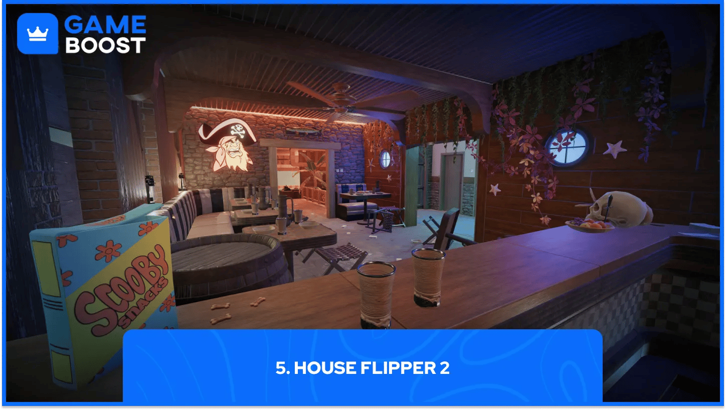 gameplay di house flipper 2