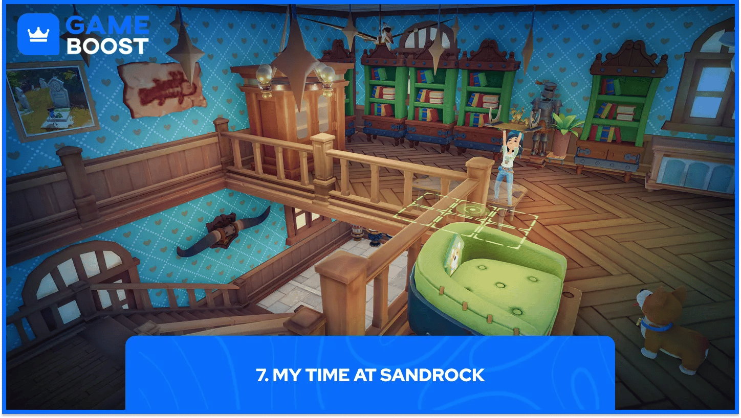 gameplay di my time at sandrock