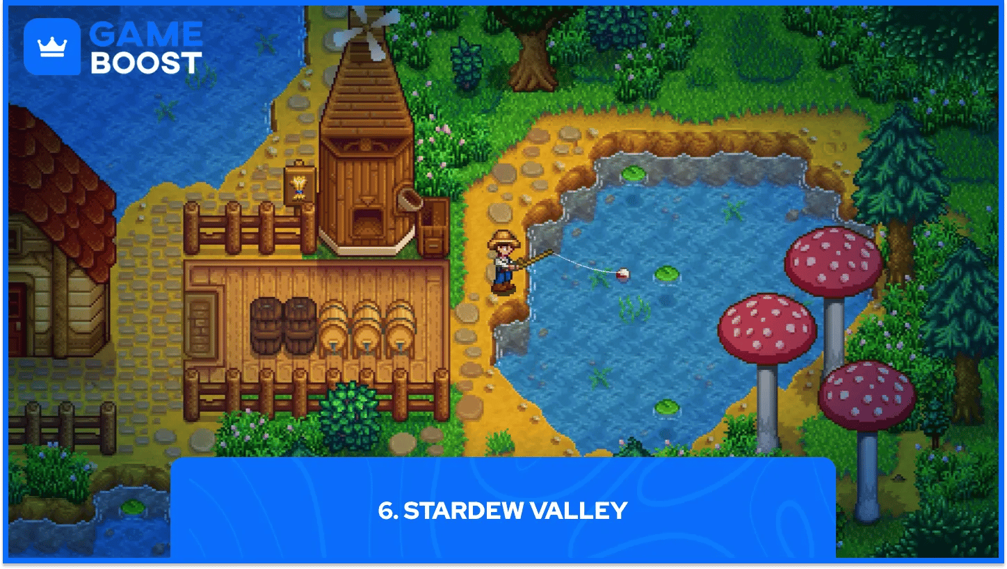 gameplay di stardew valley