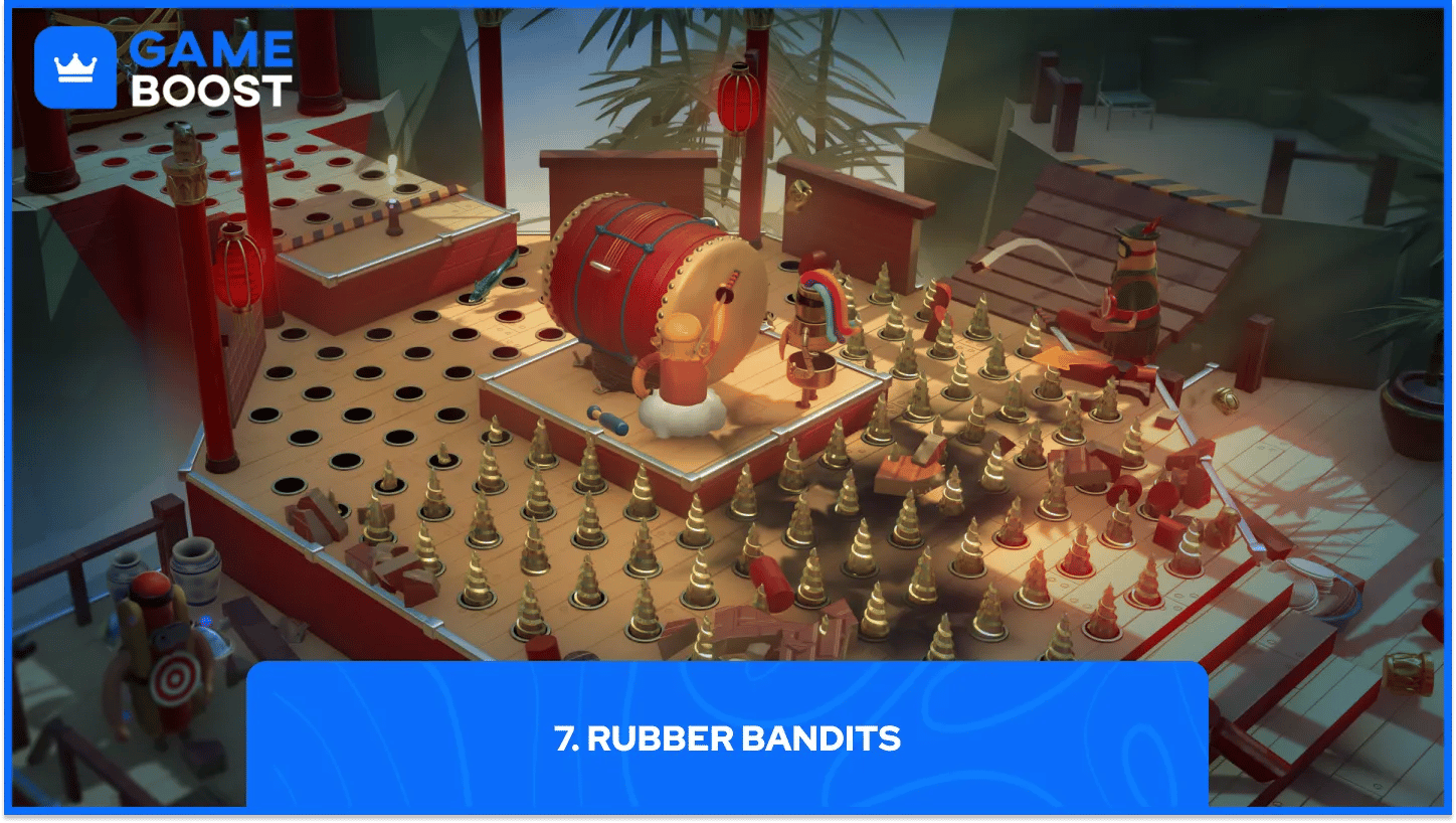 Gummibanditen Gameplay