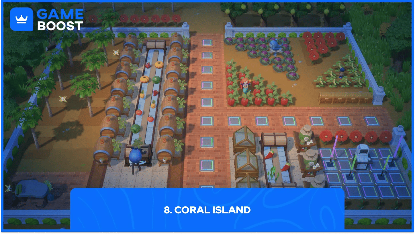 gameplay di coral island