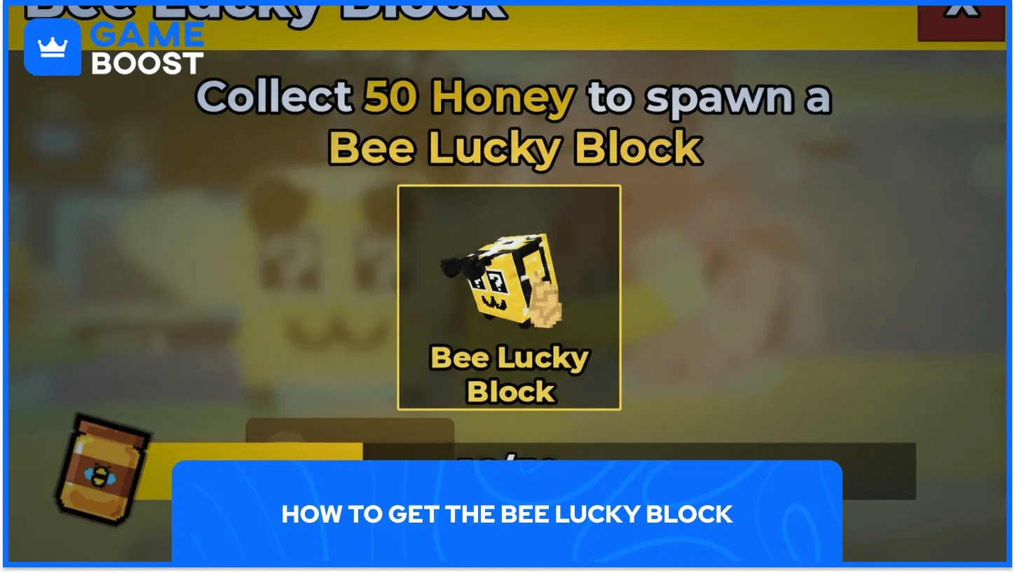 Få Bee Lucky Block