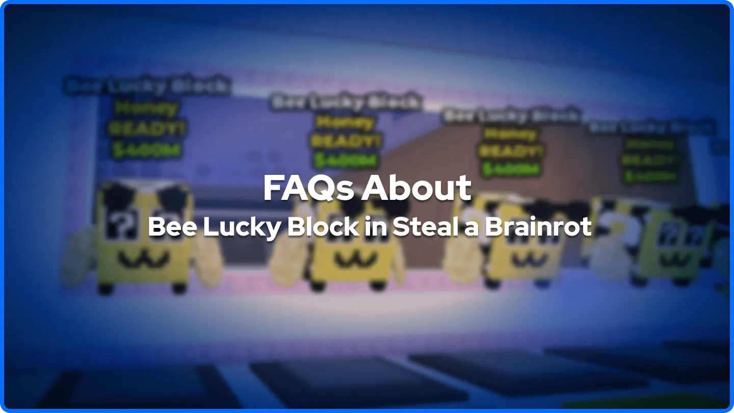 Ofte Stillede Spørgsmål Om Bee Lucky Block