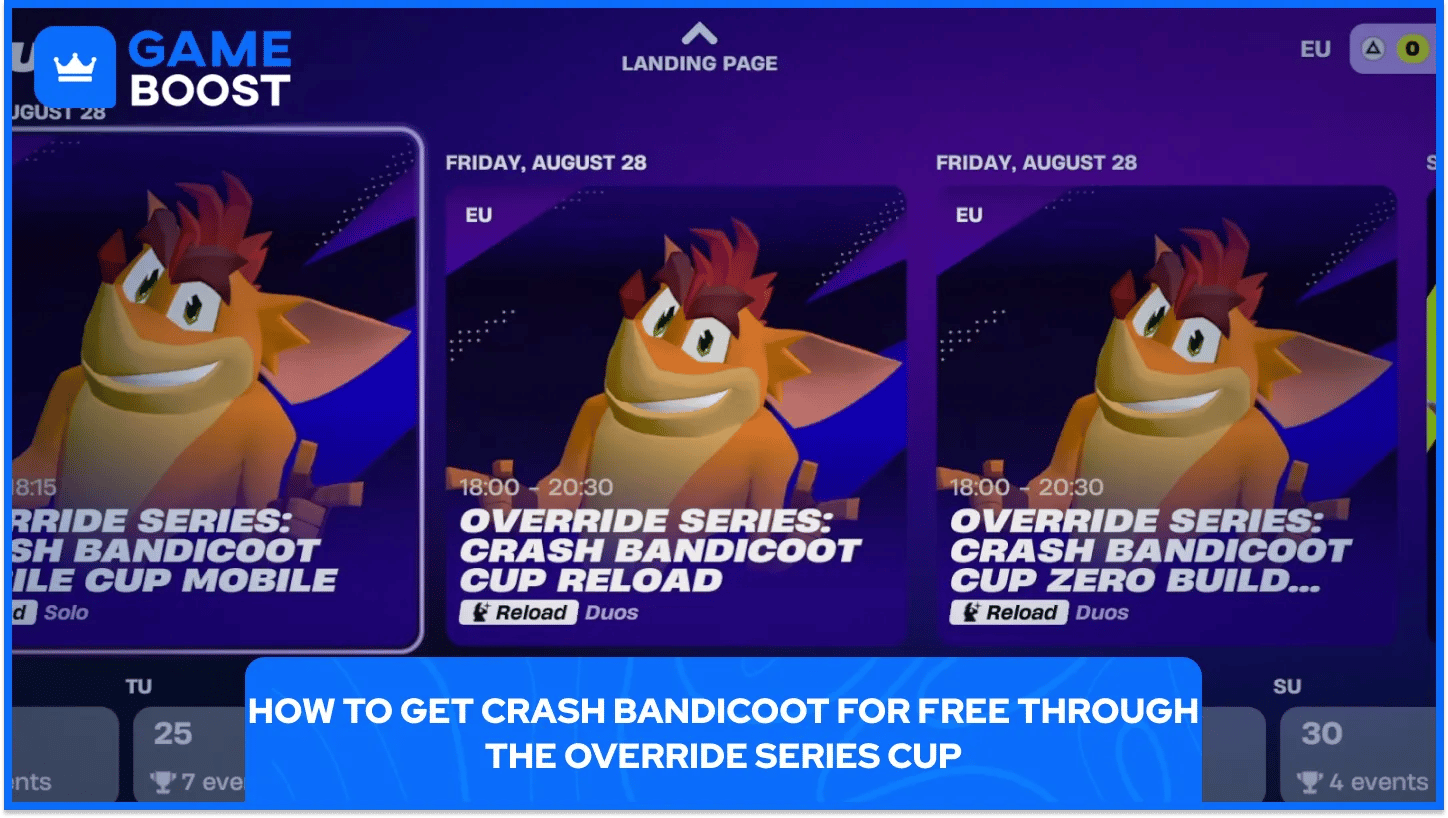 Override Series Cup Crash Bandicoot