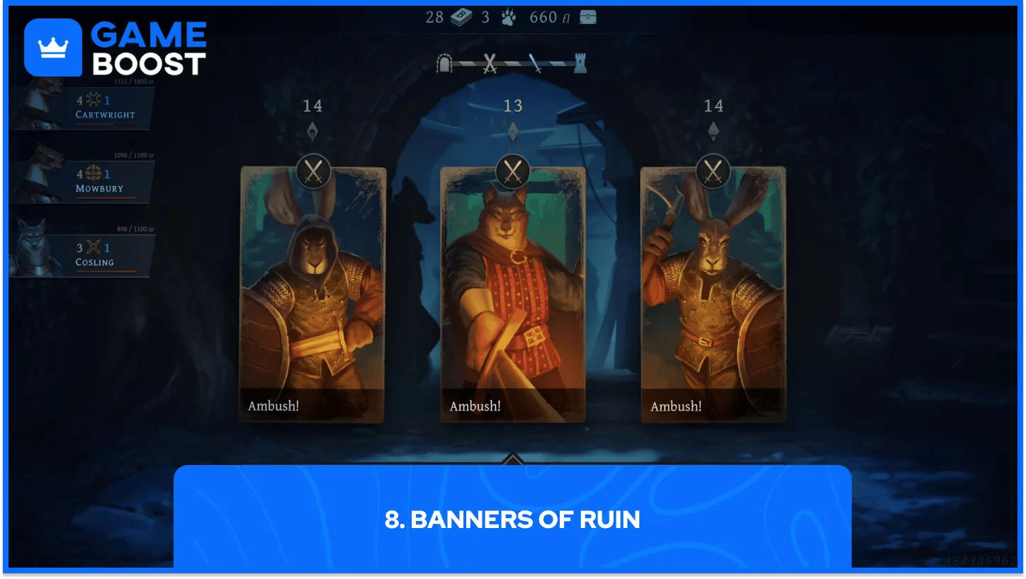 banners of ruin gameplay