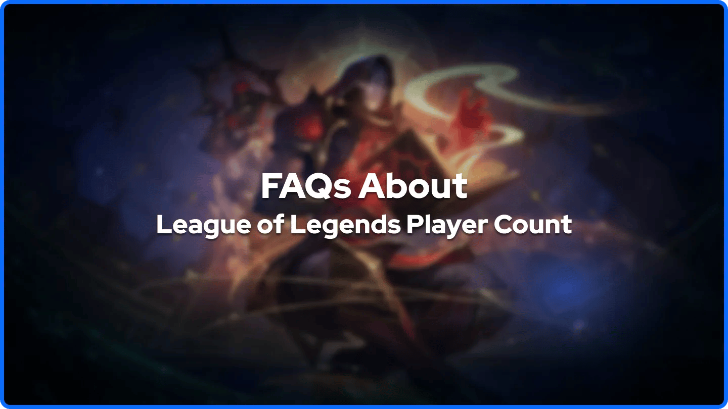 FAQs Om League of Legends Spillerantal