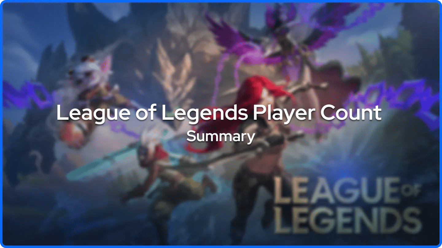 League of Legends Spillerantal Resumé