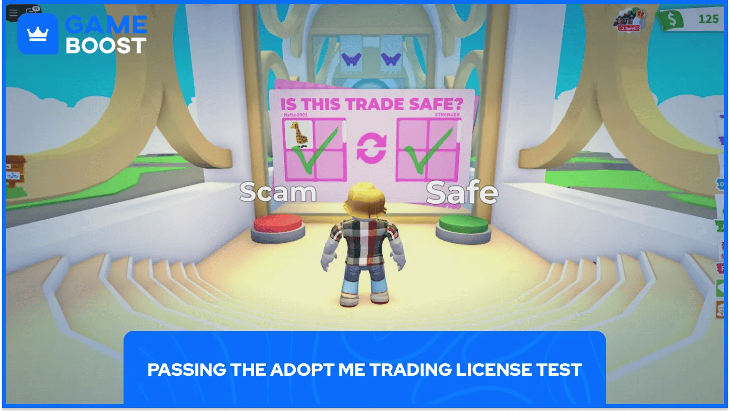 test licență de comerț adopt me