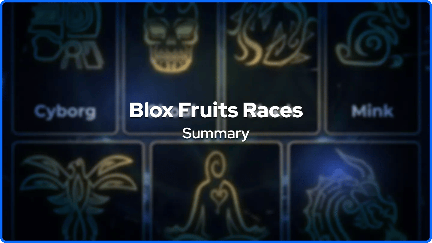 Resumen de Razas de Blox Fruits