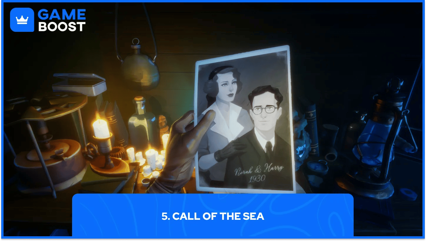 call of the sea gameplay