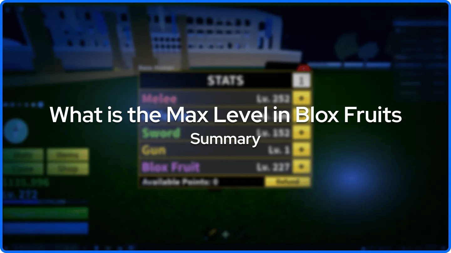 Каков максимальный уровень в Blox Fruits?