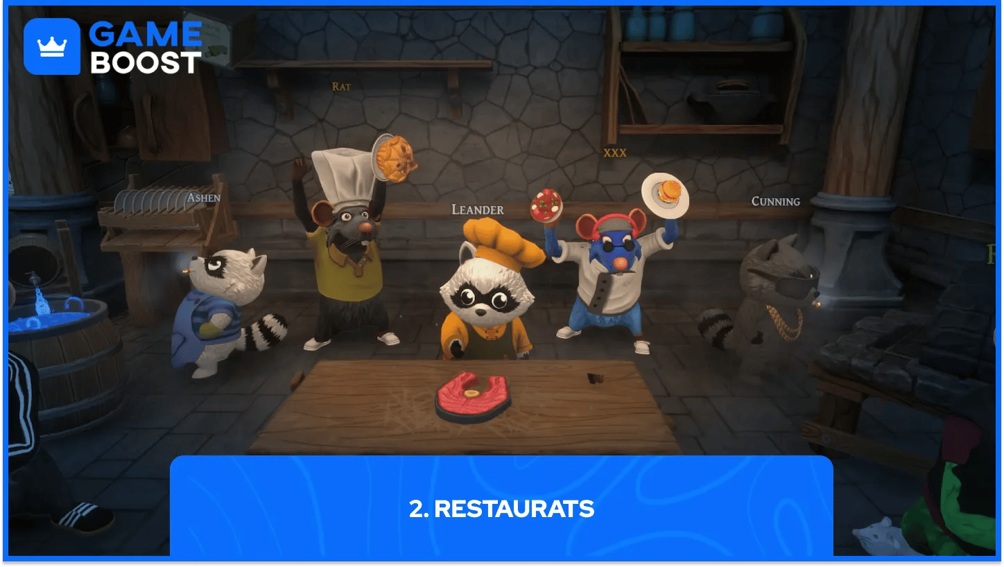 restaurats hratelnost
