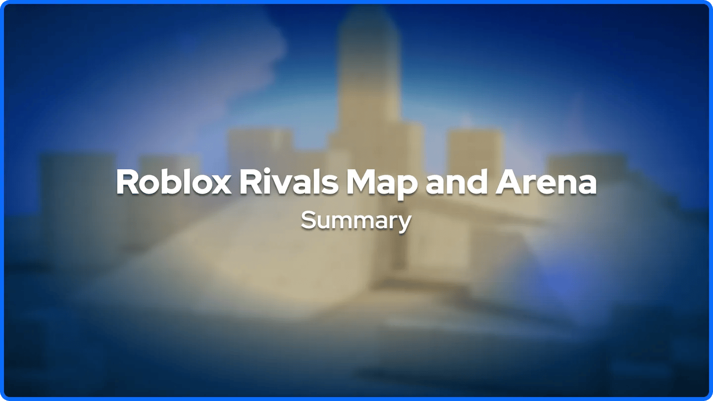 Roblox Rivals Kart og Arena Sammendrag