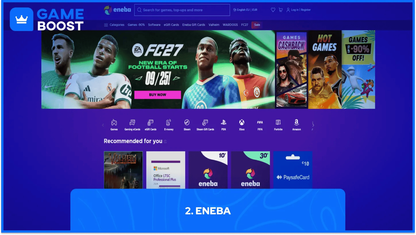 eneba hjemmeside
