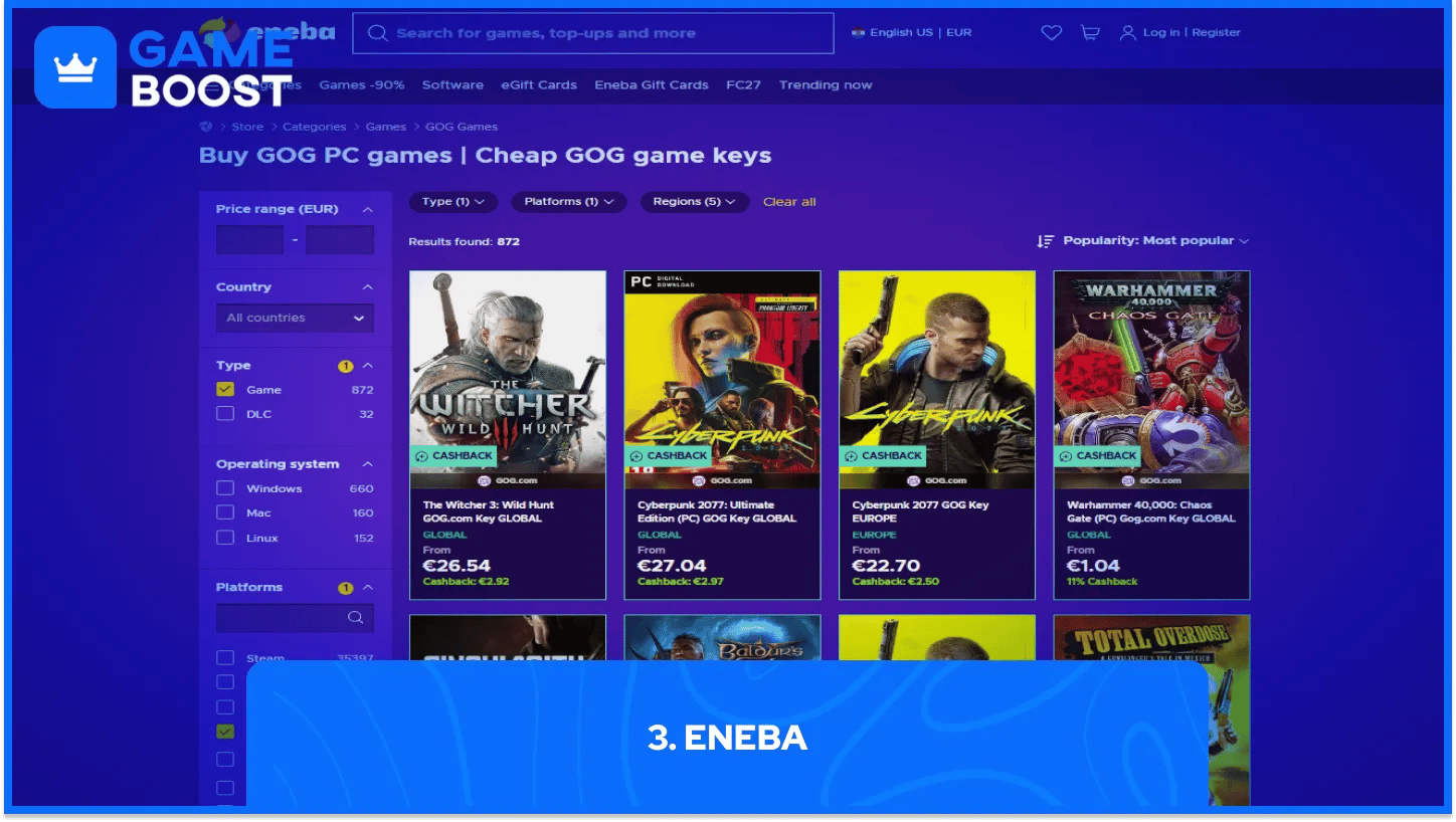 eneba gog keys