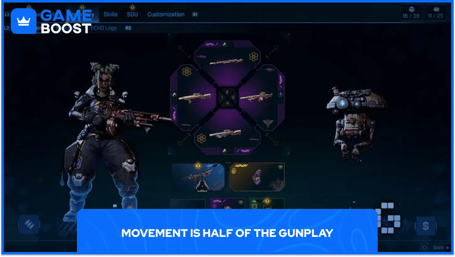 Movement Is Half of the Gunplay