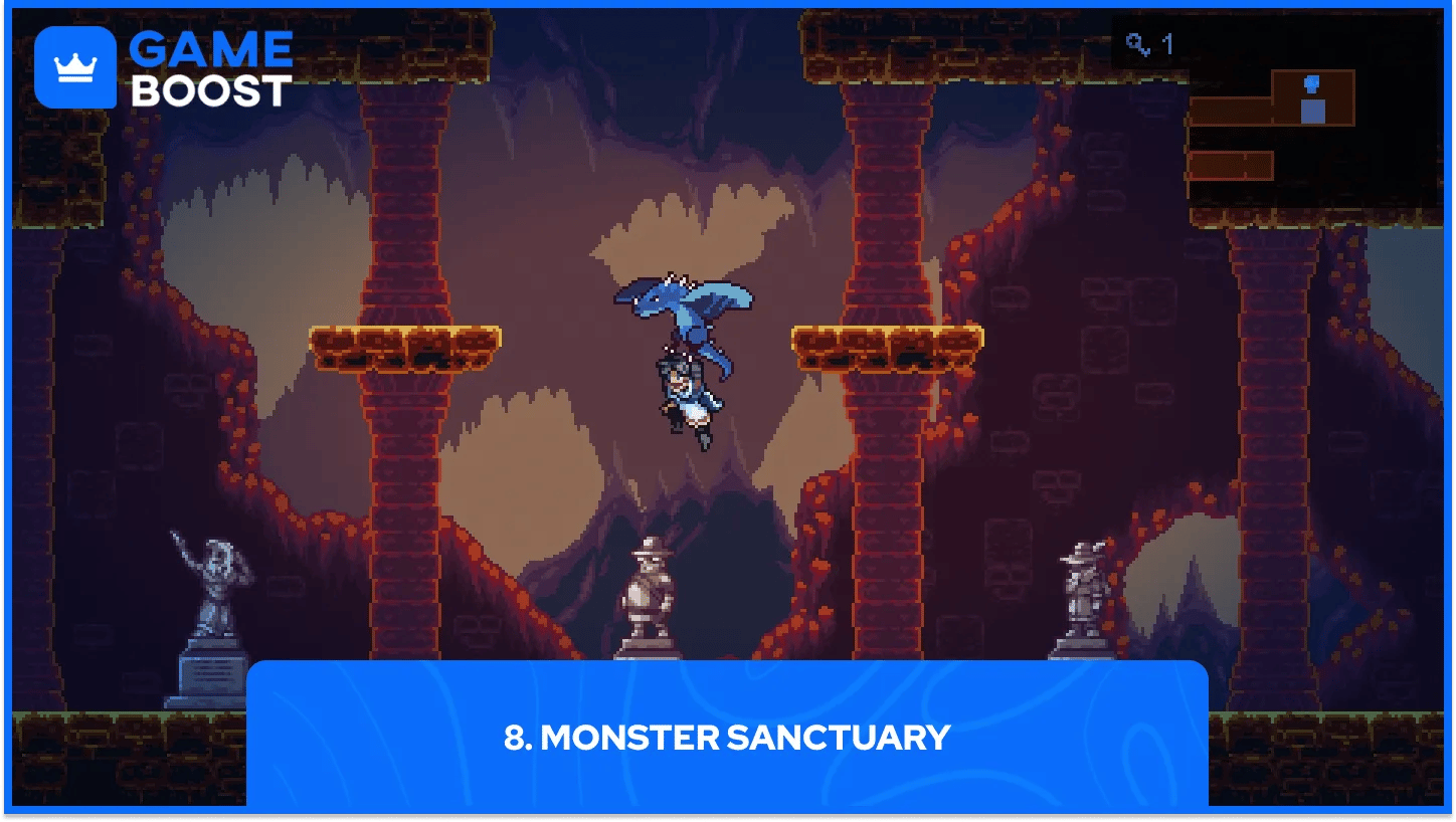 monster sanctuary gameplay