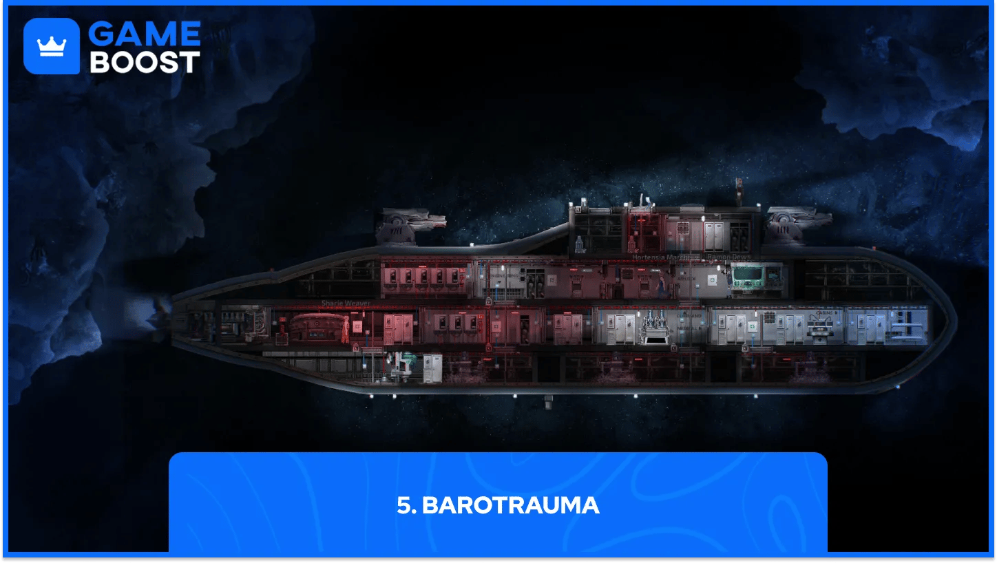 Barotrauma - pelimekaniikka