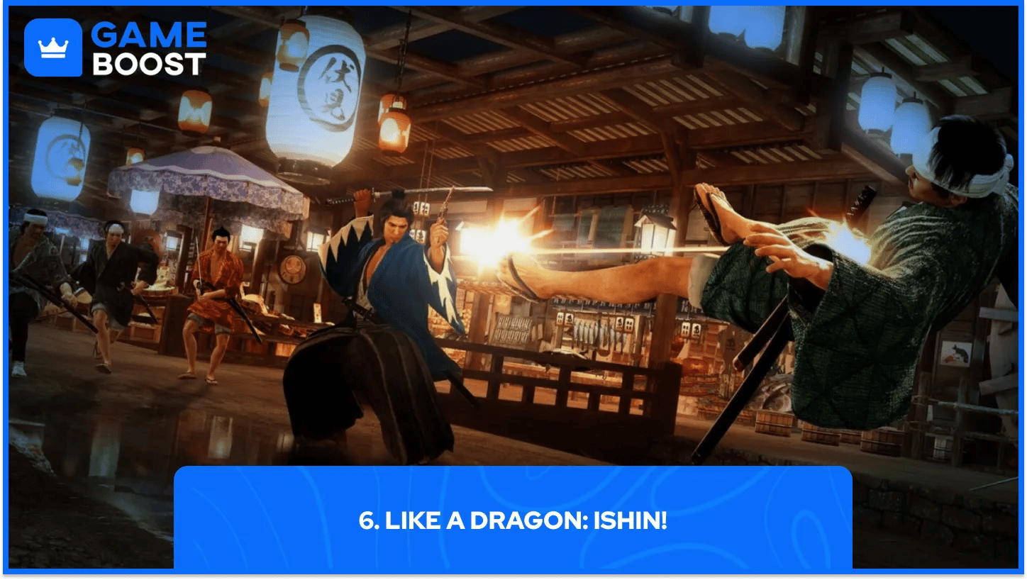 like a dragon: ishin! gameplay