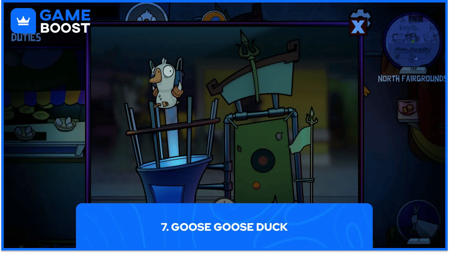 Goose Goose Duck - pelimekaniikka