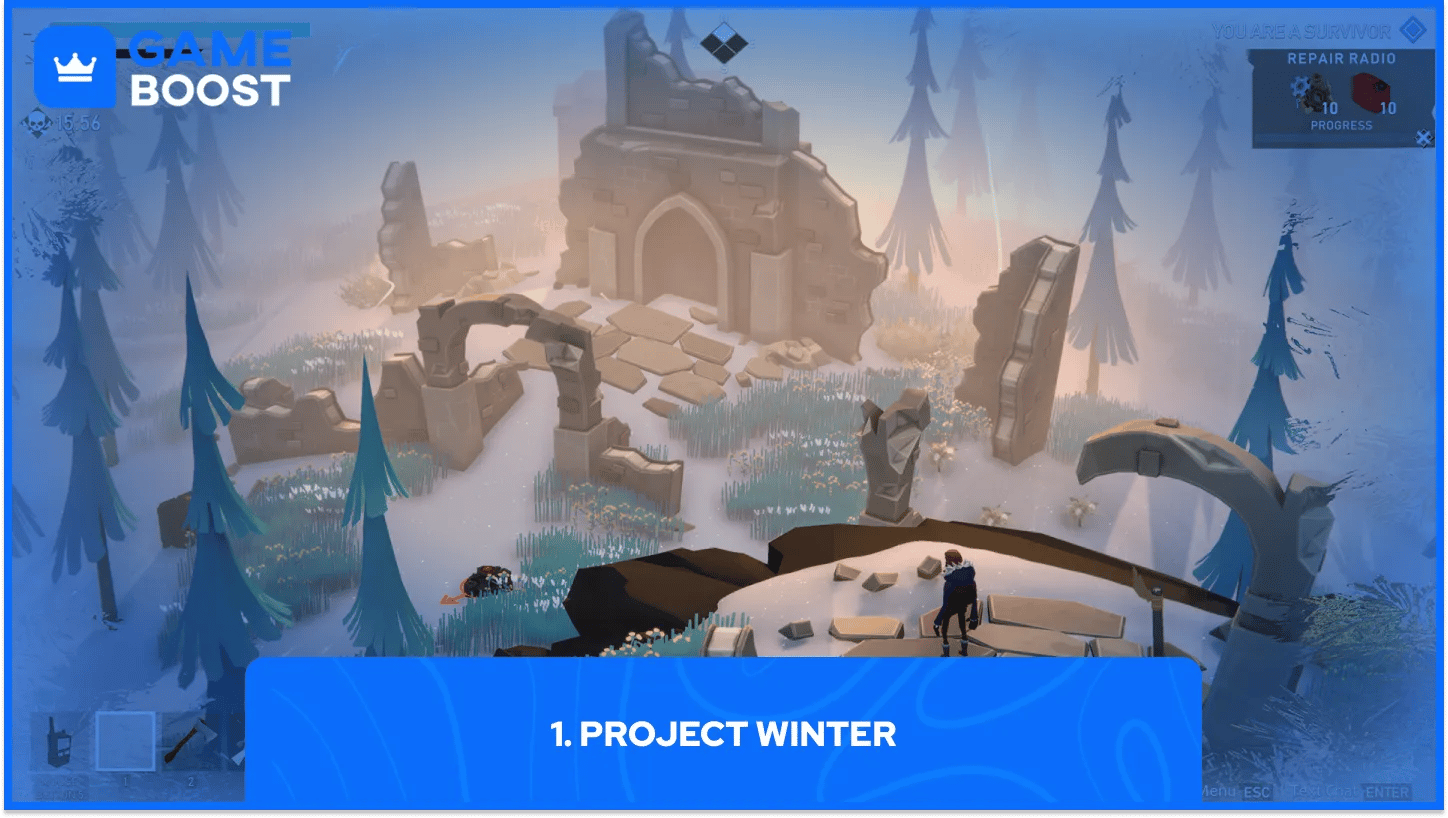 Project Winter - pelimekaniikka