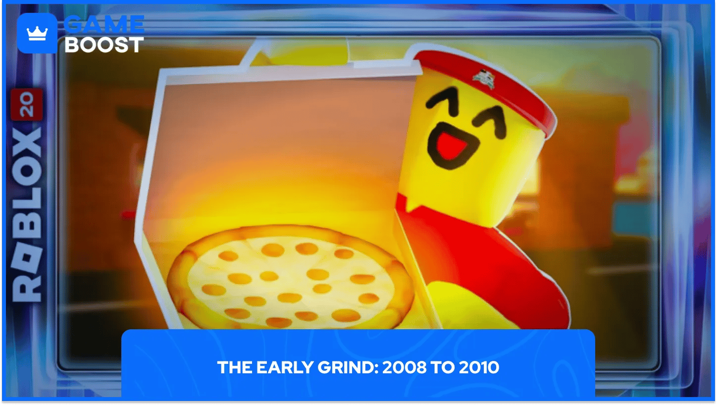 Jakten på Roblox 20 Jobb på en pizzasted