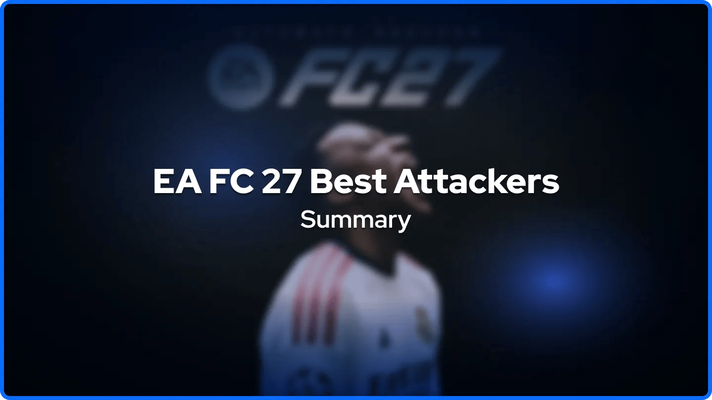 EA FC 27 Best Attackers Summary