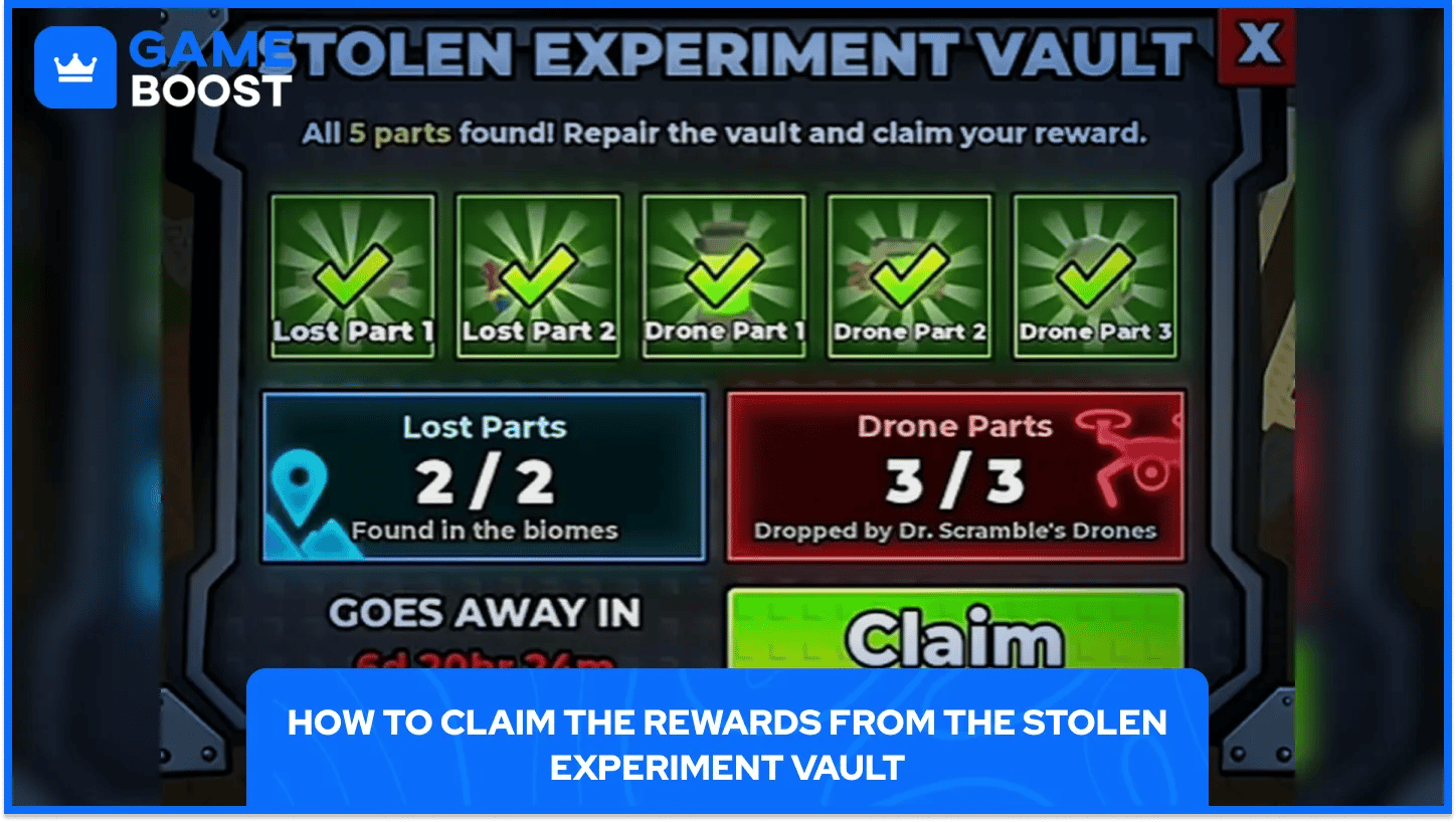 Récompense de coffre de Steal an Egg