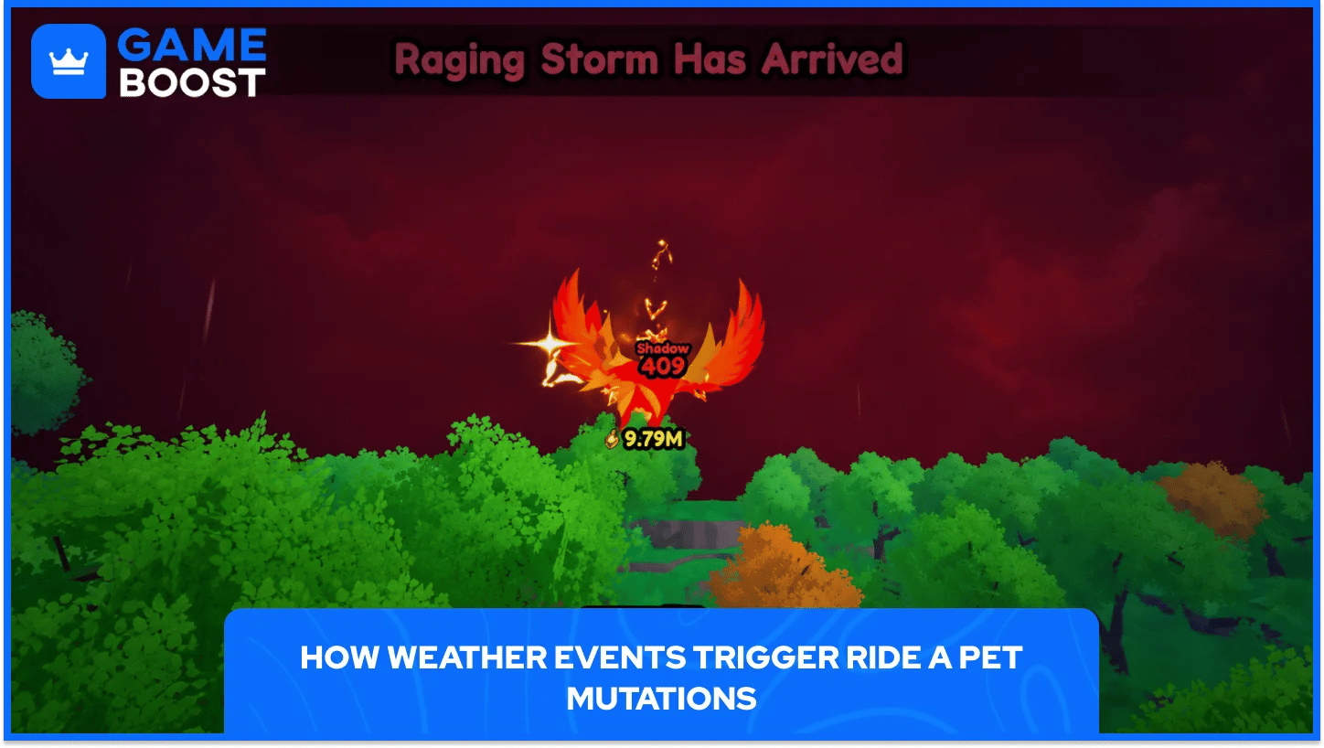 Ride a Pet Raging Storm