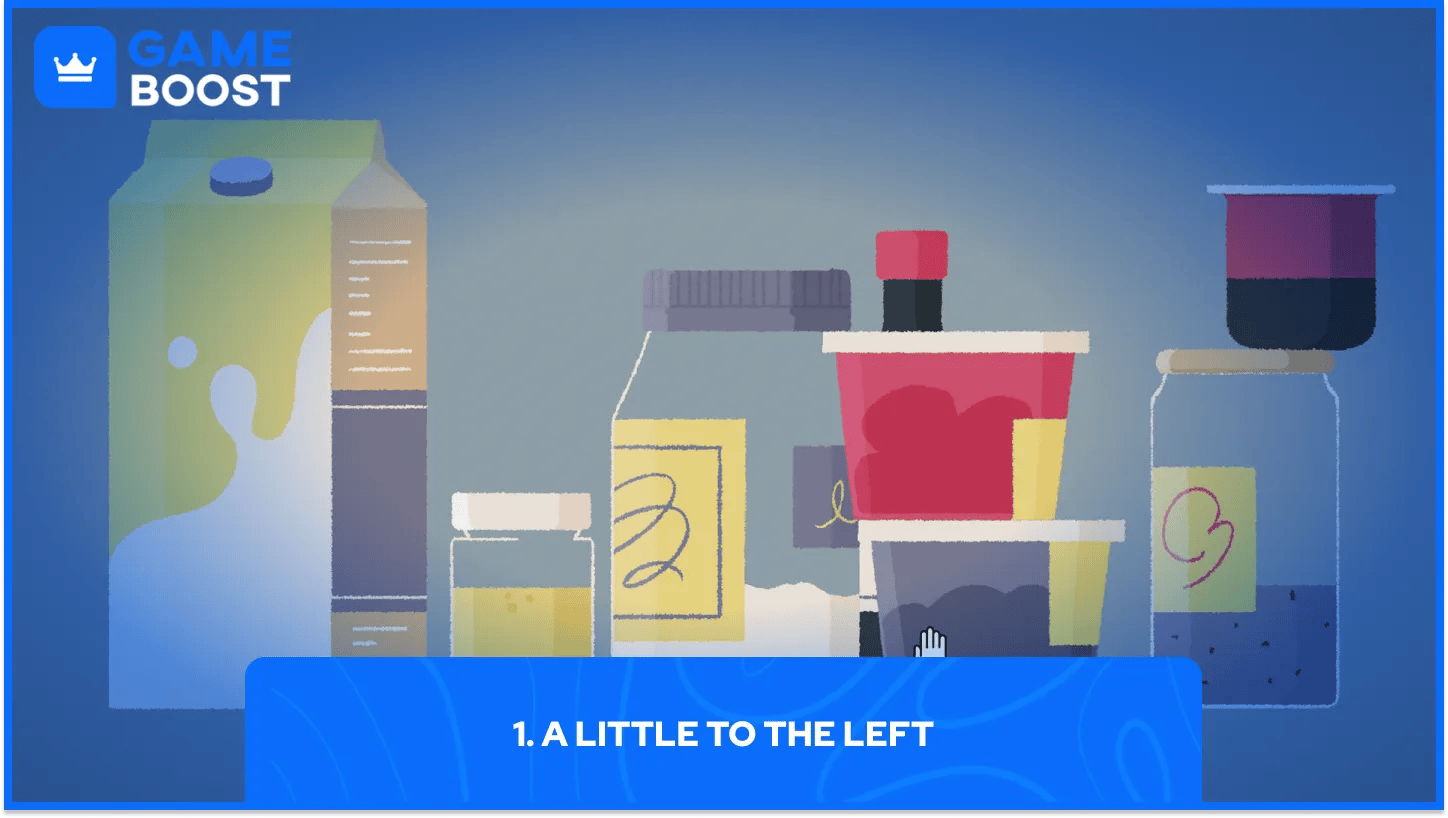 a little to the left gameplay