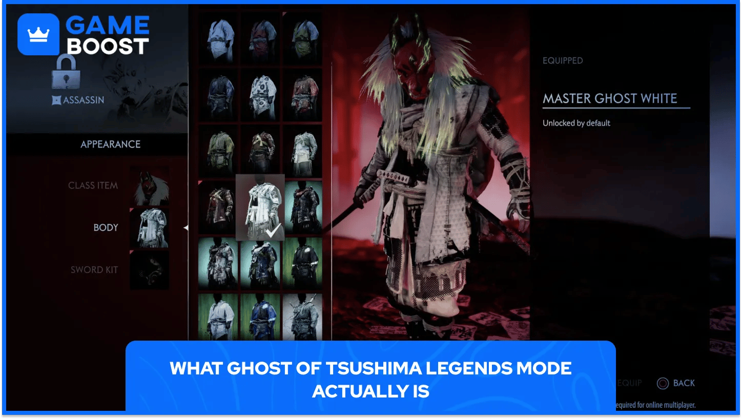 What Ghost of Tsushima Legends Mode Actually Is